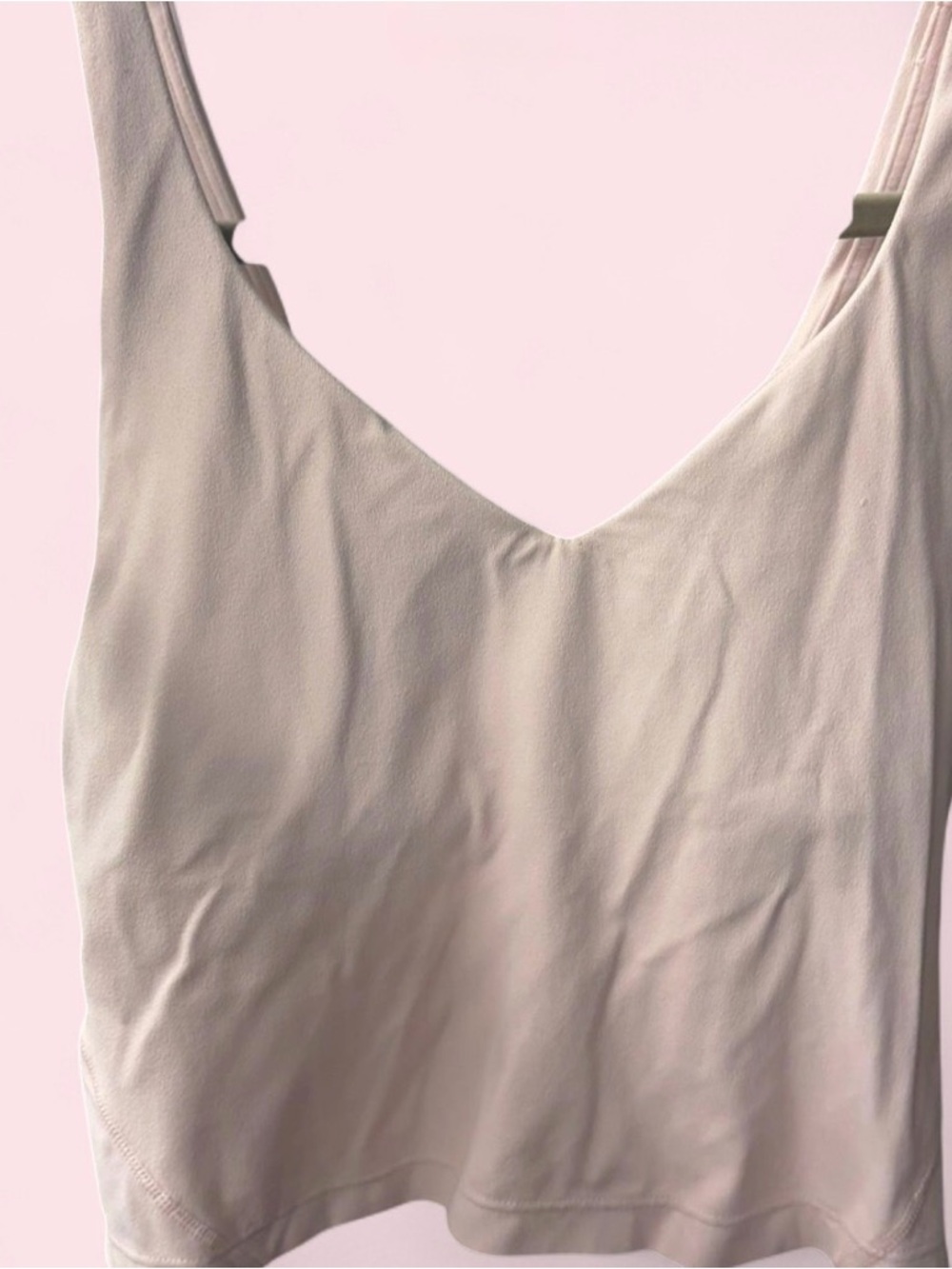 lululemon athletica Light Pink Tank Top